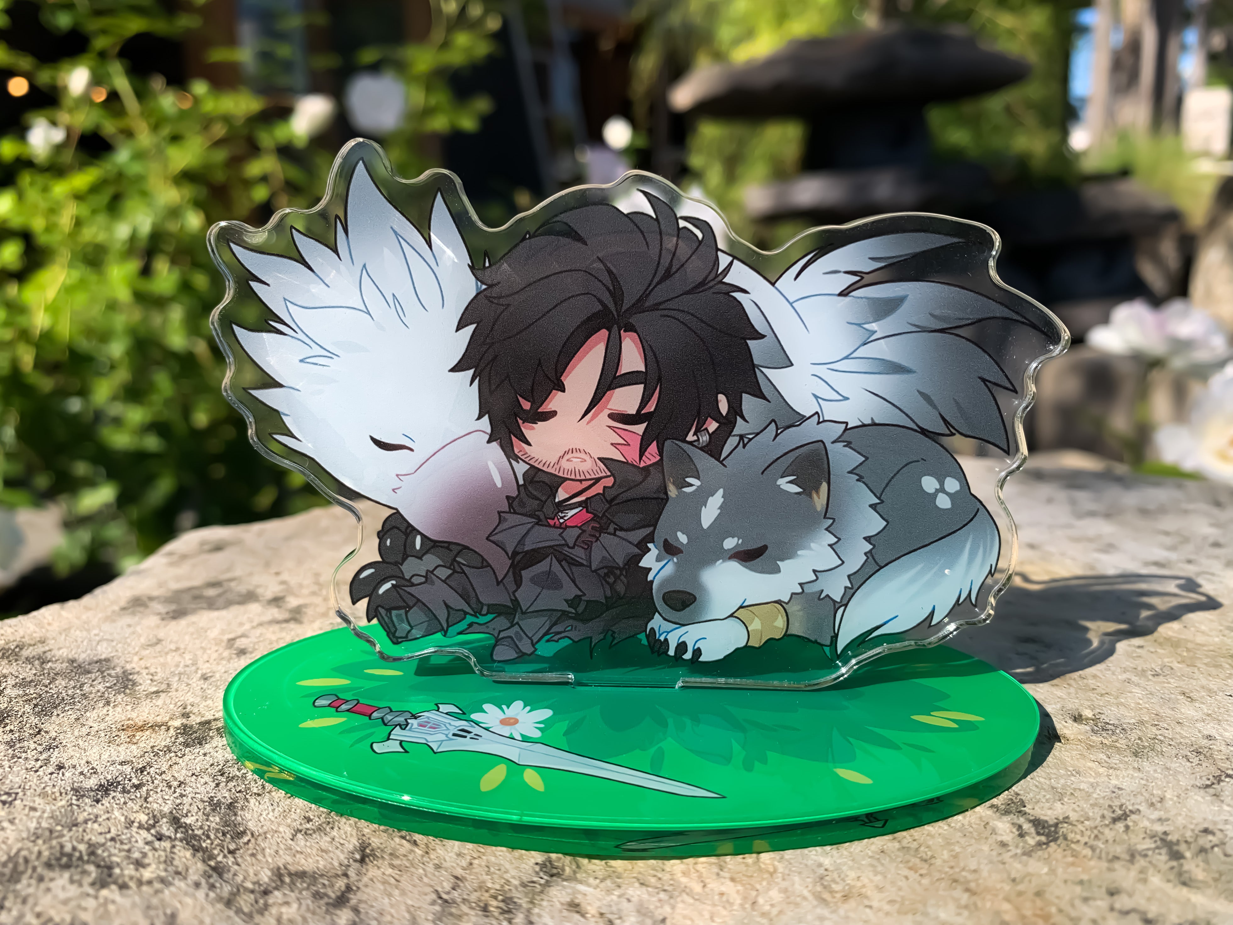 FFXVI Clive Resting Acrylic Standee