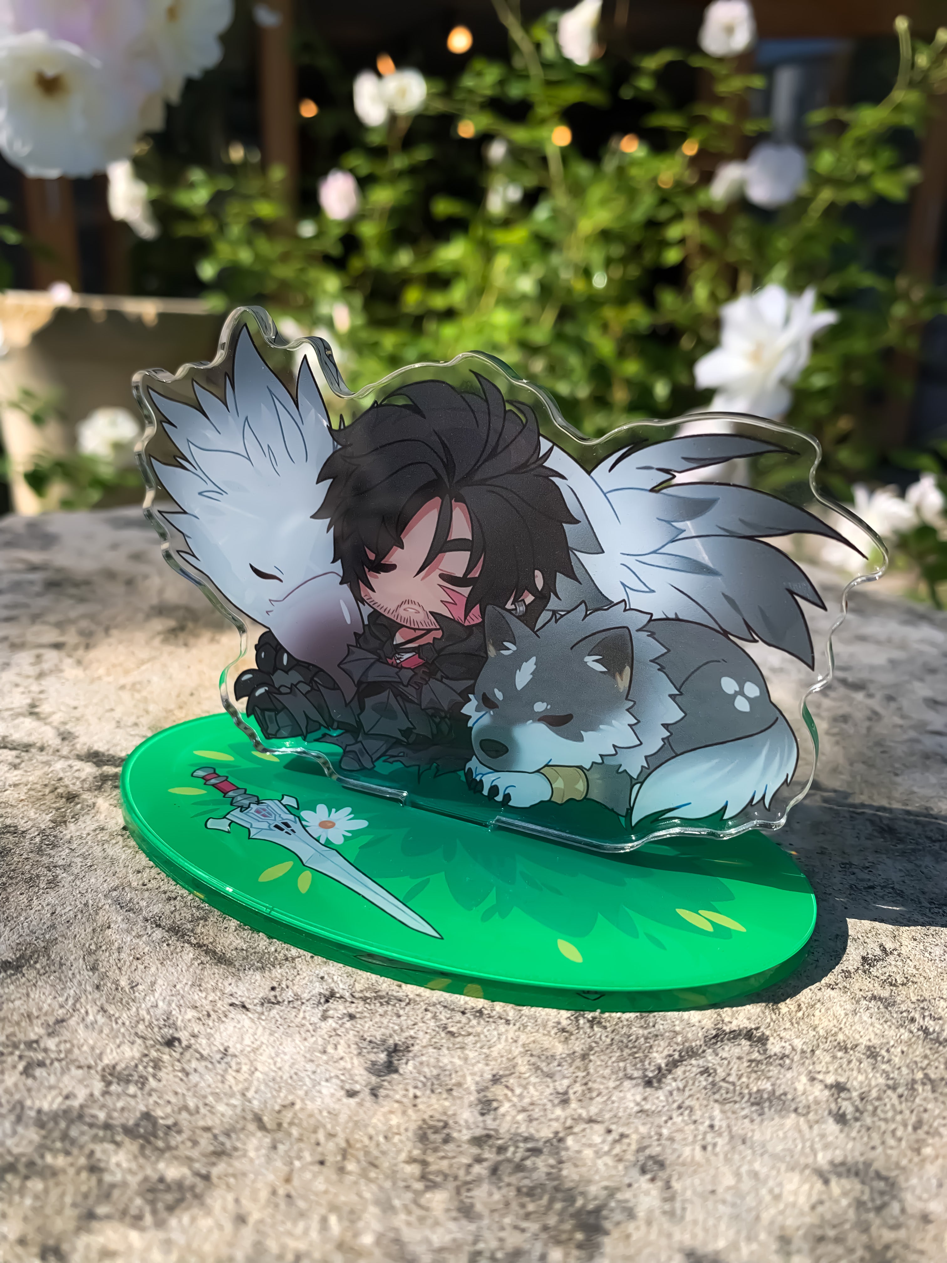 FFXVI Clive Resting Acrylic Standee