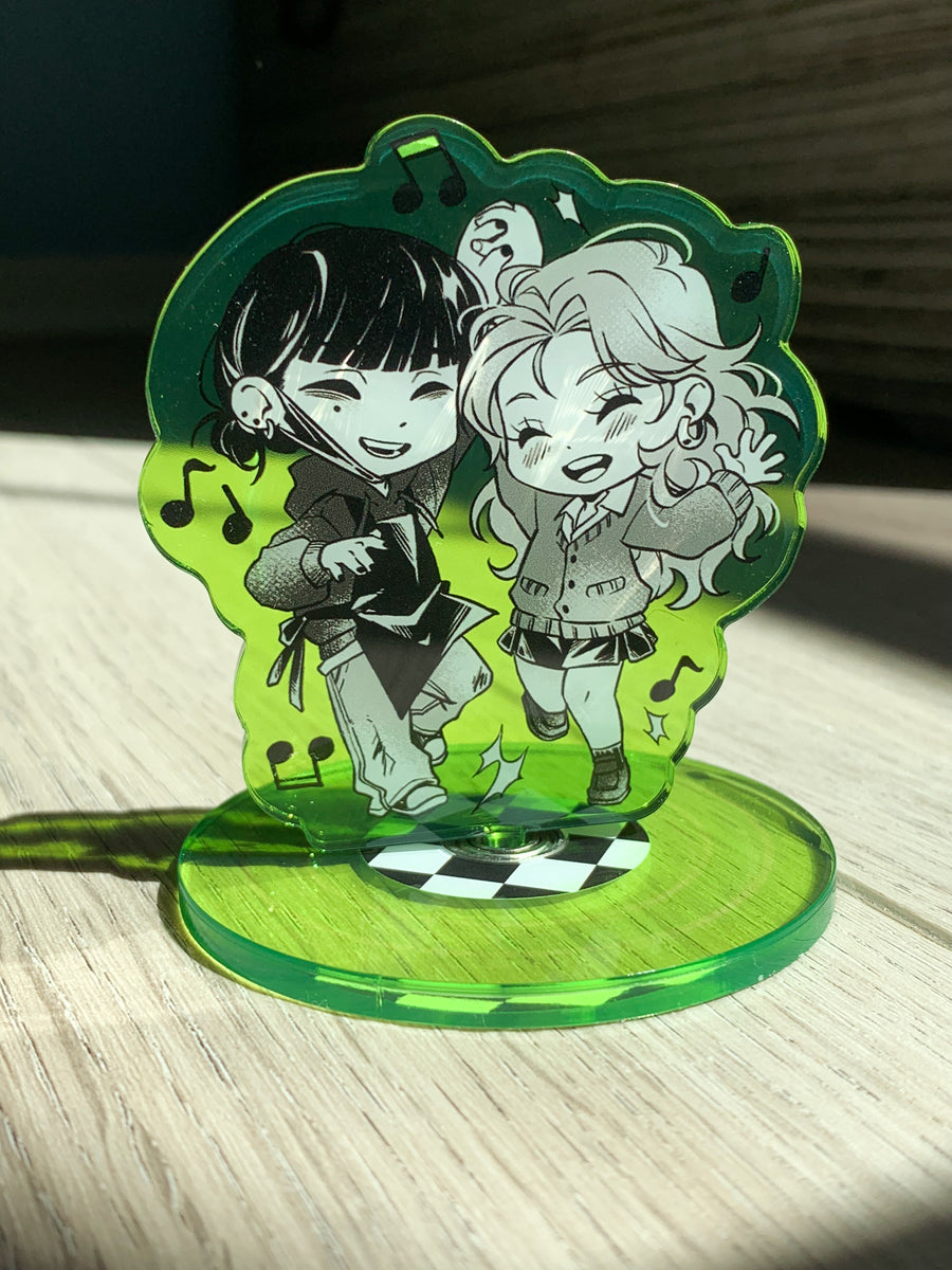 Green Yuri TGSWIIWAGAA Spinning Standee – zetallis