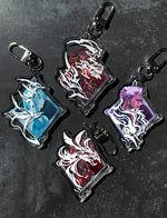 Load image into Gallery viewer, FFXVI Dominants 3D Acrylic Charms
