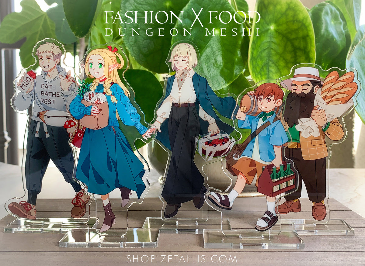 Fashion x Food Dungeon Meshi Acrylic Standee – zetallis
