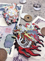 Load image into Gallery viewer, Yakuza Dragon of Dojima Enamel Pin
