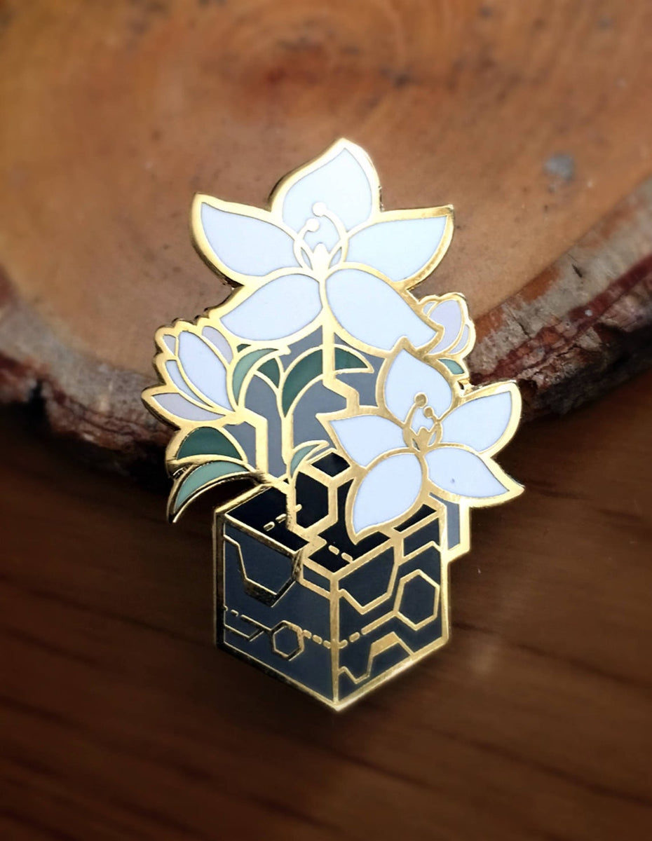 Nier Automata orders - 2B Lewd Gold Enamel Pin