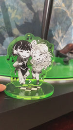 Load and play video in Gallery viewer, Green Yuri TGSWIIWAGAA Spinning Standee
