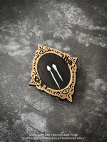 Load image into Gallery viewer, Haunted Portraits Enamel Pin
