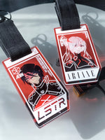 Load image into Gallery viewer, Signalis Acrylic Carabiner Charms
