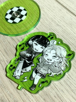 Load image into Gallery viewer, Green Yuri TGSWIIWAGAA Spinning Standee
