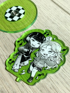 Green Yuri TGSWIIWAGAA Spinning Standee – zetallis