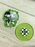 Load image into Gallery viewer, Green Yuri TGSWIIWAGAA Spinning Standee
