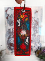 Load image into Gallery viewer, Jiangshi Aesthetic Tag Keychain
