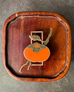 Load image into Gallery viewer, Persimmon Enamel Pin
