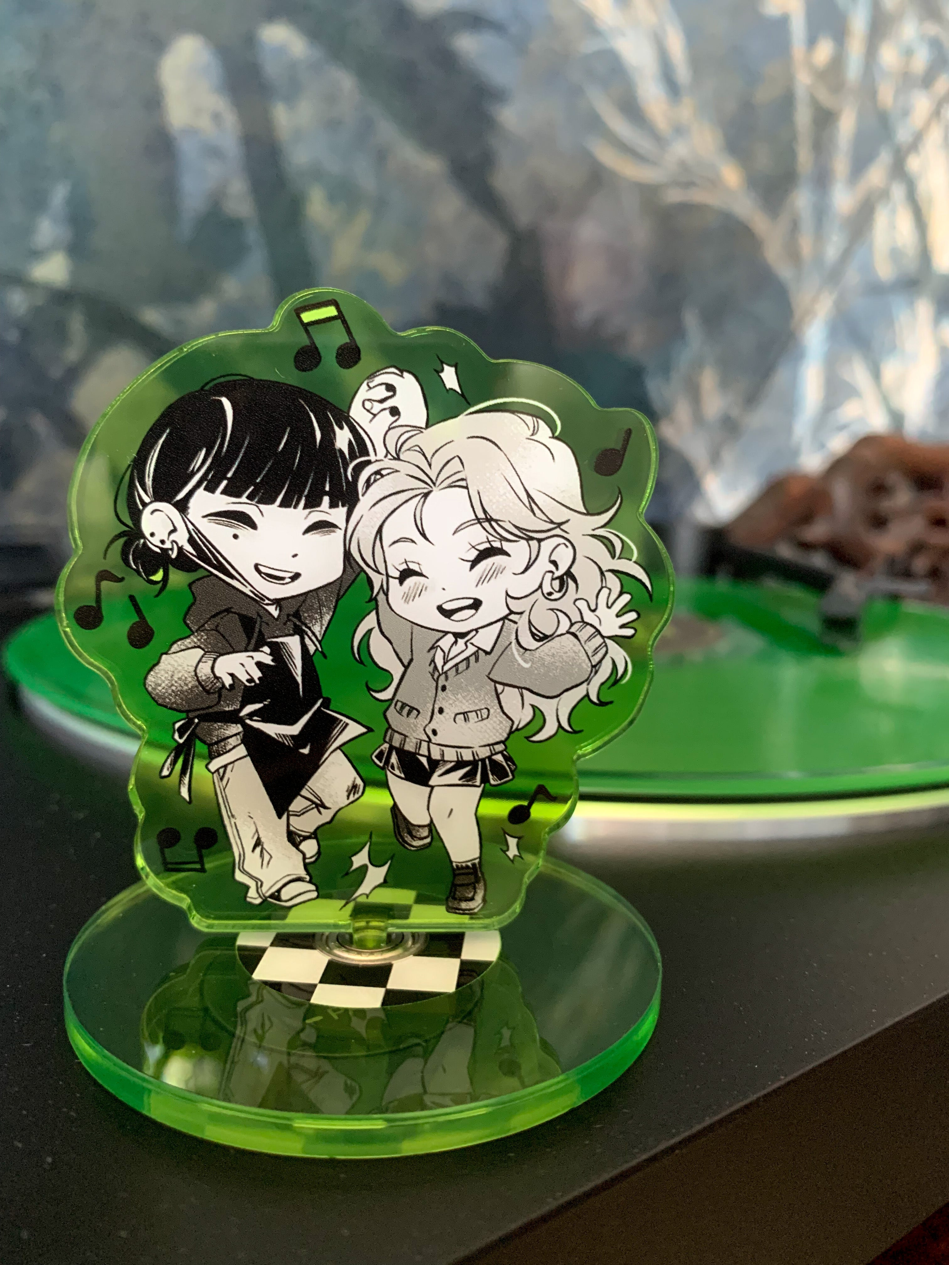 Green Yuri TGSWIIWAGAA Spinning Standee