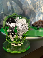 Load image into Gallery viewer, Green Yuri TGSWIIWAGAA Spinning Standee
