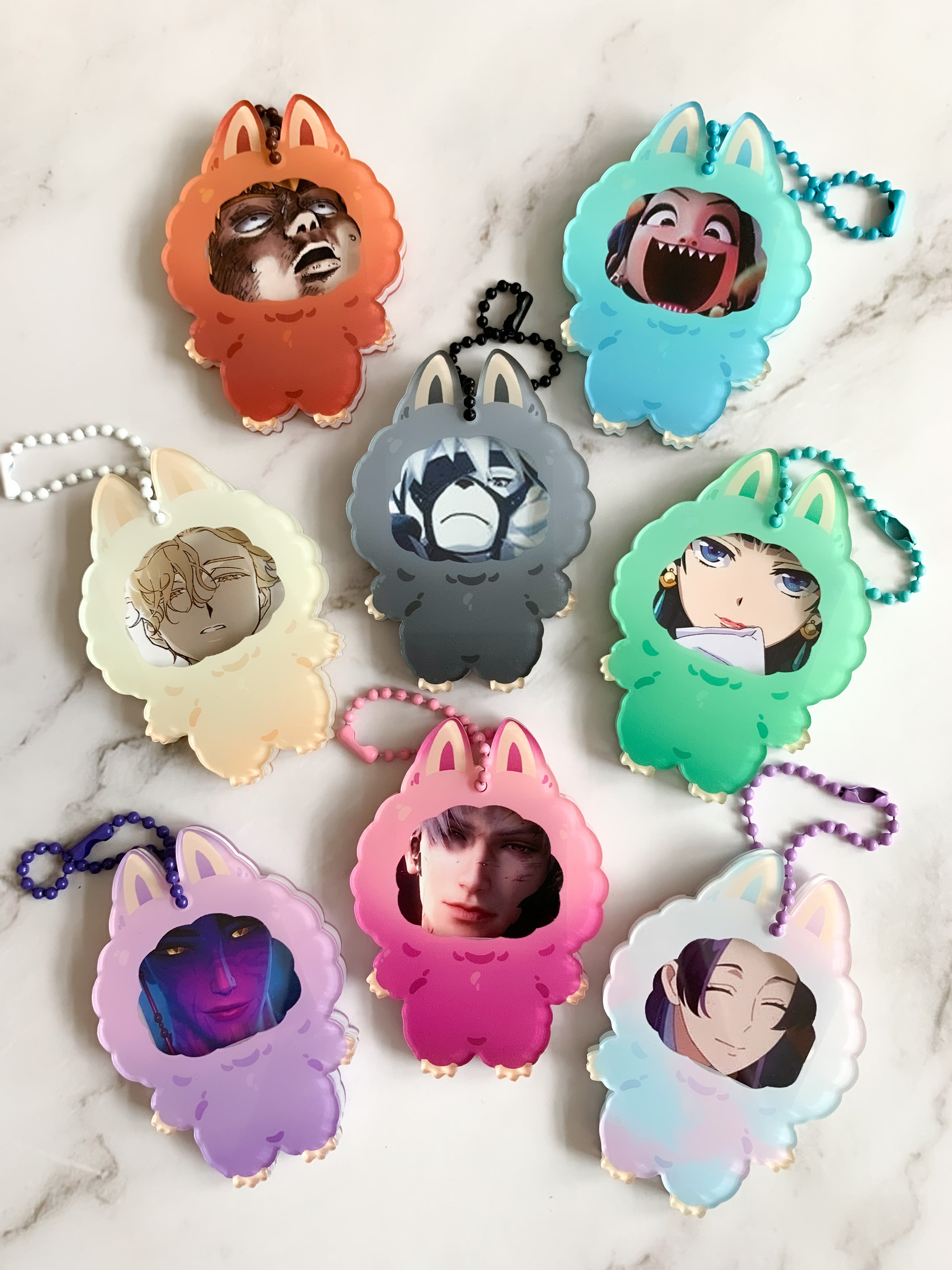 LaBlorbo Photo Card Holder Charm