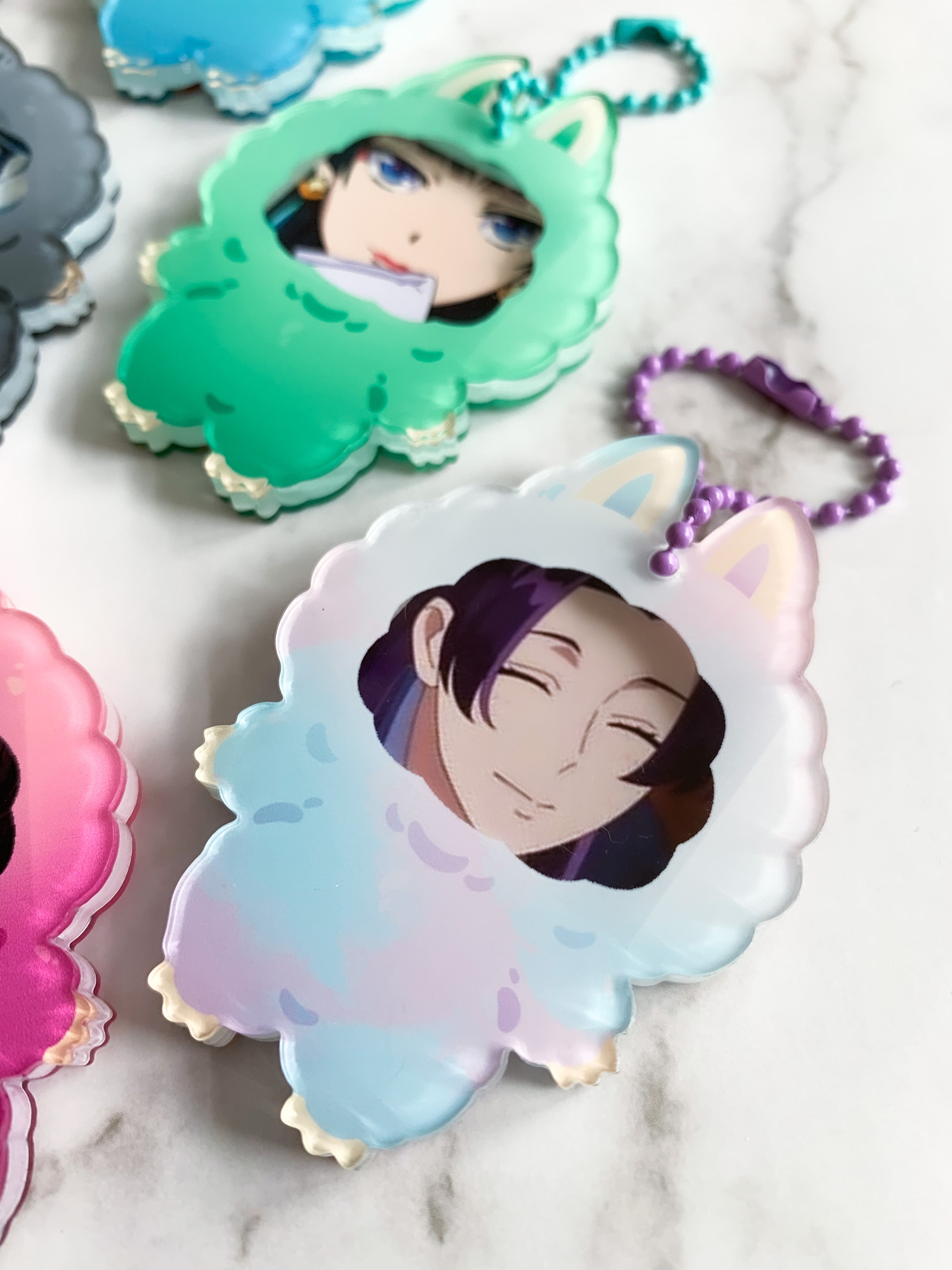 LaBlorbo Photo Card Holder Charm