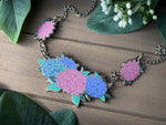 Load image into Gallery viewer, Hydrangeas Necklace
