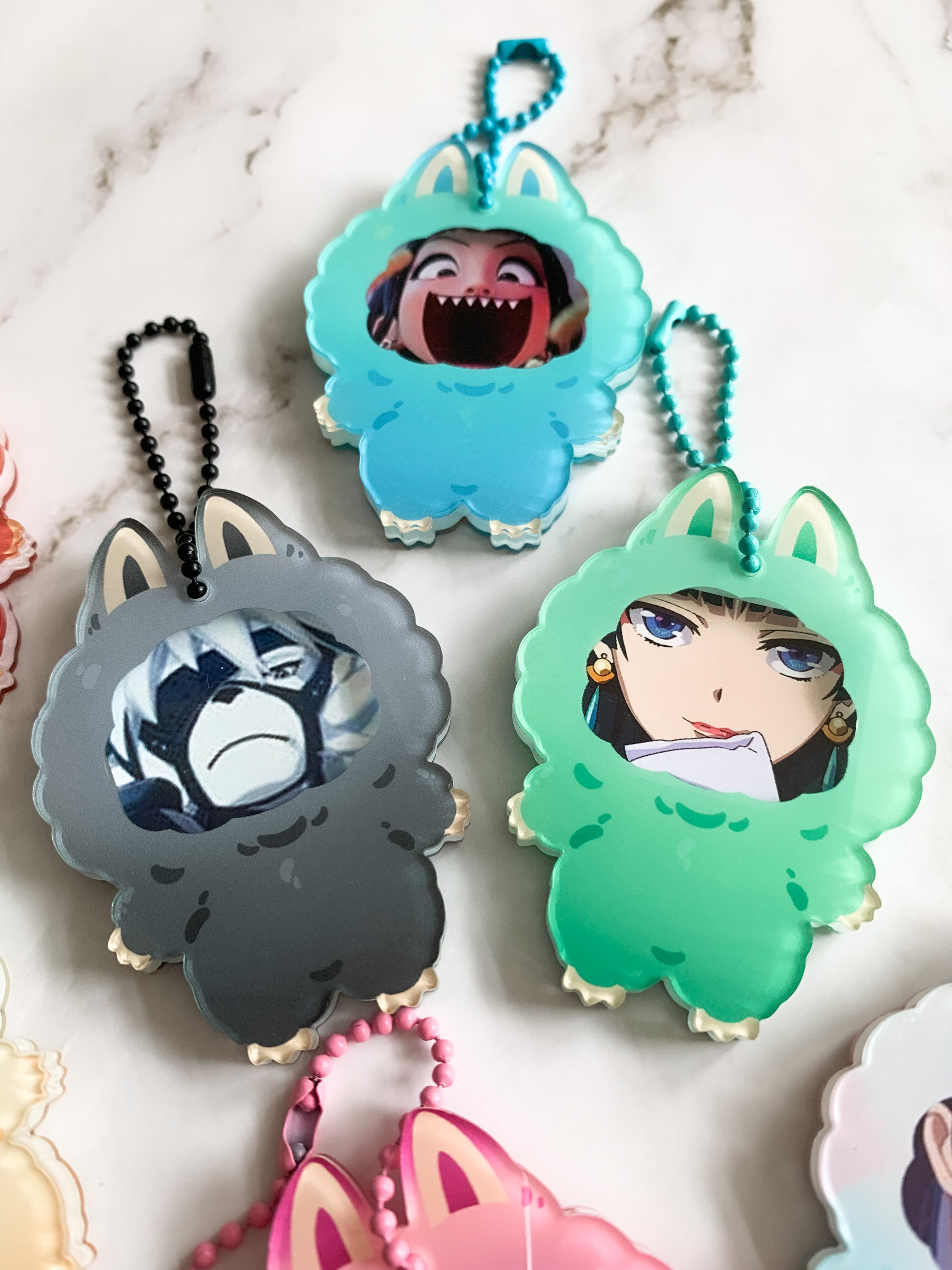 LaBlorbo Photo Card Holder Charm