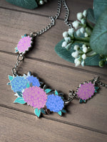 Load image into Gallery viewer, Hydrangeas Necklace
