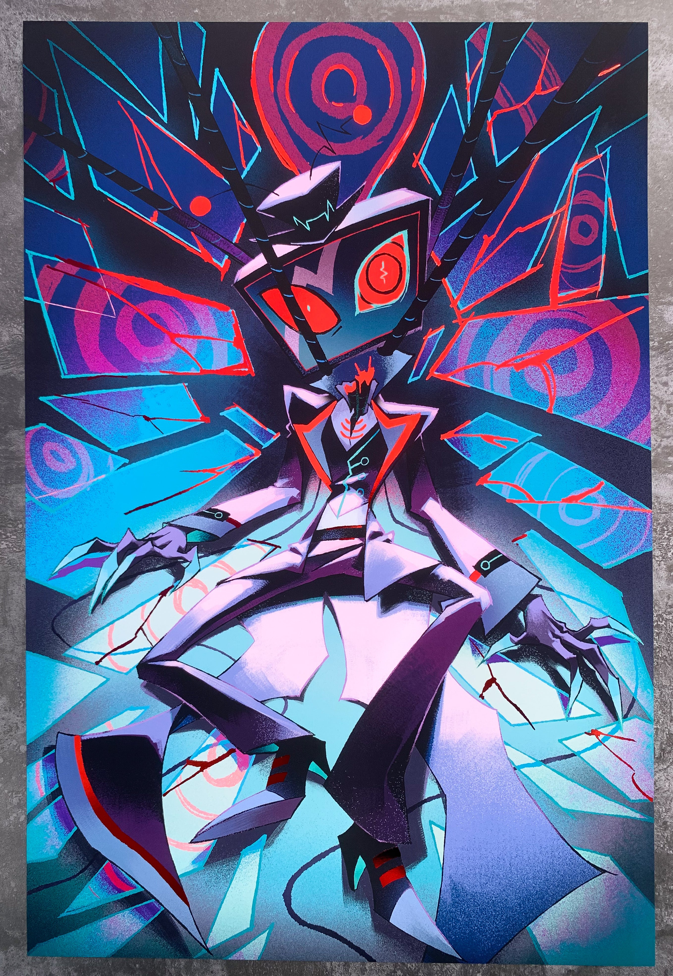 Hazbin Hotel: Vox Foil Print – zetallis