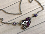 Load image into Gallery viewer, Wolfsbane Wolf - Black Edition- Necklace
