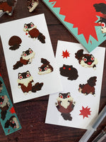 Load image into Gallery viewer, Laser Cat Sticker Sheet
