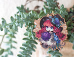 Load image into Gallery viewer, Succulent Witch Wooden Charm
