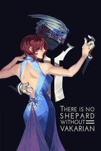 Mass Effect: There is No Shepherd Print