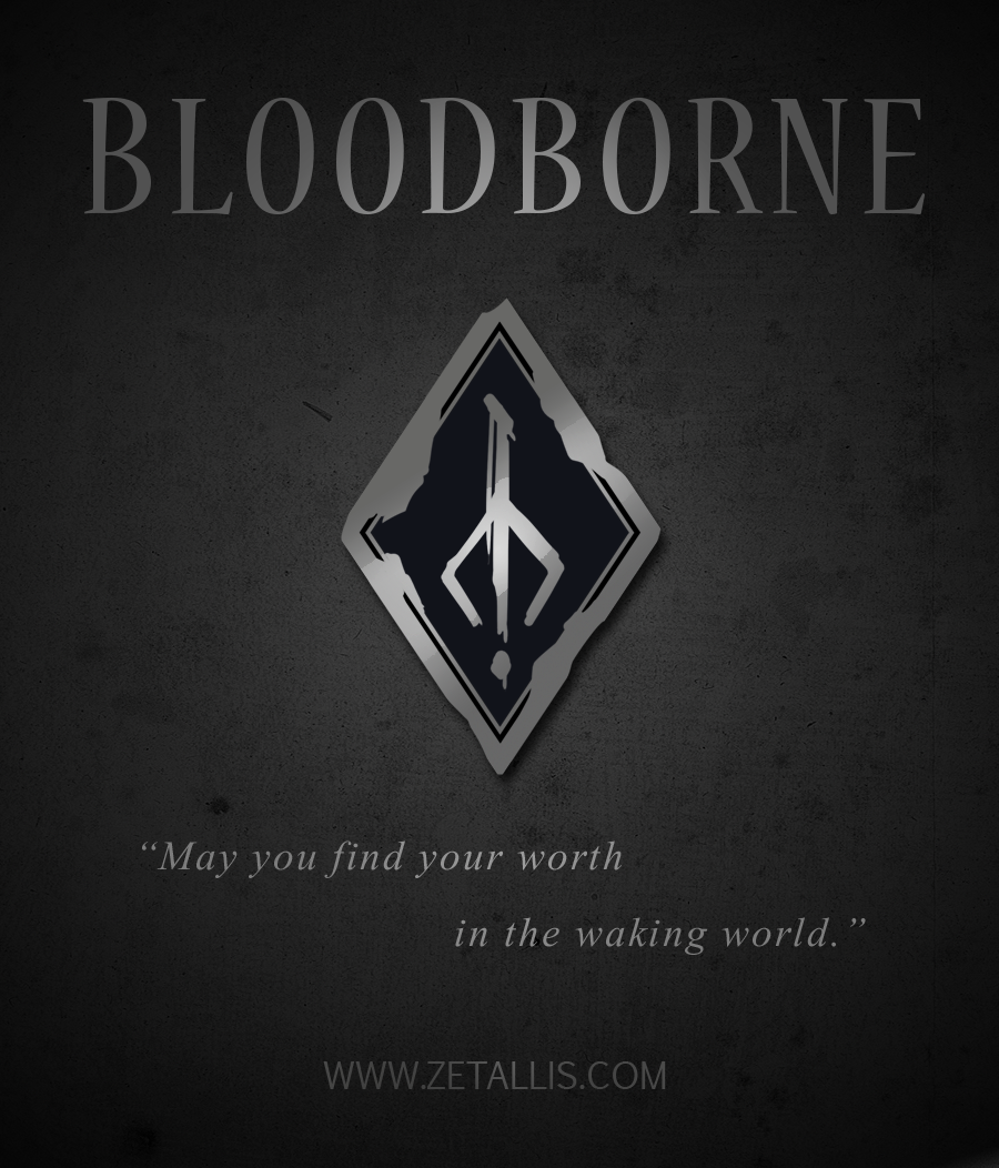 Bloodborne Hunter's Mark Enamel Pin
