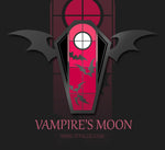 Load image into Gallery viewer, Vampire&#39;s Moon Enamel Pin
