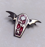 Load image into Gallery viewer, Vampire&#39;s Moon Enamel Pin

