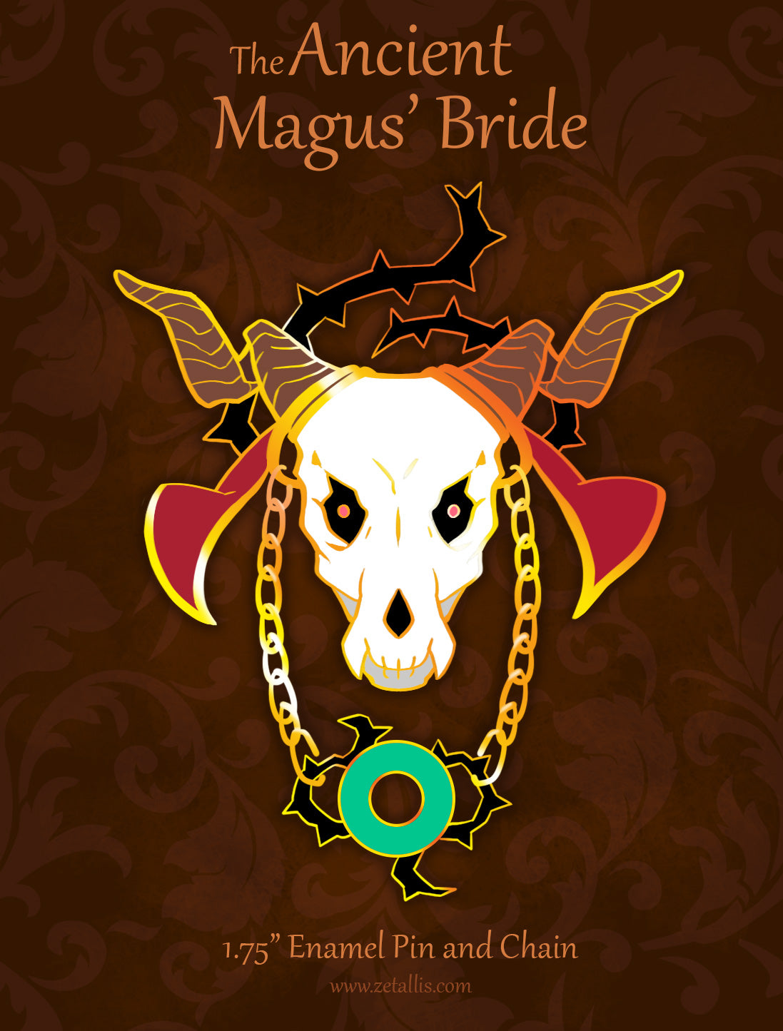 Ancient Magus Bride Enamel Pin