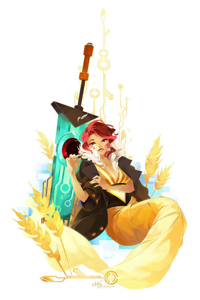 Transistor: See You in the Country Print