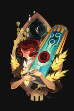 Load image into Gallery viewer, Transistor: Like It&#39;s Written in the Stars Foil Print
